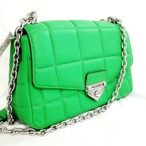 🏷1 DAY SALE🏷🍁Micheal Kors Soho large chain leather shoulder bag🍁